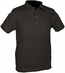 Mil-Tec Quick Dry Polo Blouse Antiperspirant in Black color