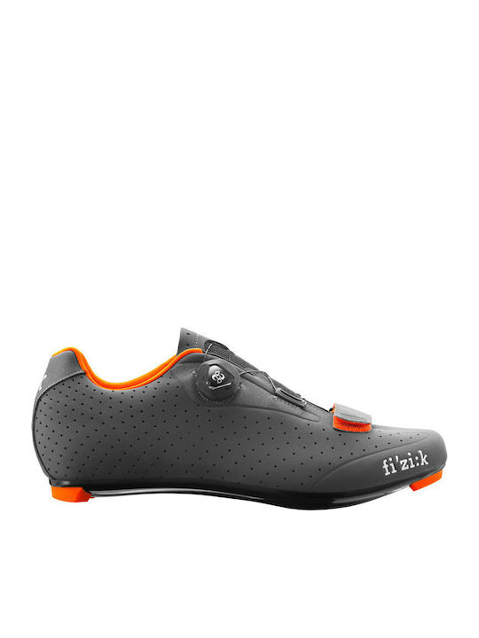 Fizik R5B Uomo Ανδρικά Χαμηλά Παπούτσια Ποδηλασίας Δρόμου Γκρι