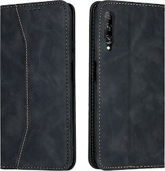 Bodycell PU Leather Wallet Δερματίνης Μαύρο (Huawei P Smart Pro)