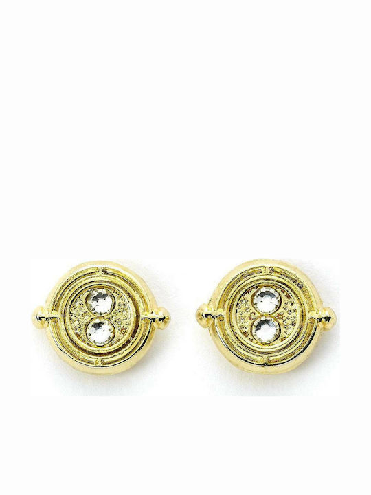 The Carat Shop Harry Potter Time Turner Gold Обици от Стомана Позлатен