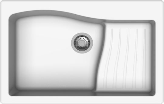 Macart Multispace NE5-07A Drop-In Chiuvetă din Granit Sintetic L86xW50cm Alpina