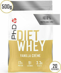 PhD Diet Whey Whey Protein with Flavor Vanilla Cream 500gr