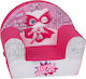 Armchair Super Heroes with Armrests Fuchsia 42x52x32cm