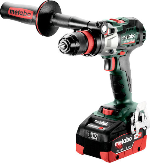 Metabo SB 18 LTX BL Q I Cordless Κρουστικό Δραπανοκατσάβιδο Μπαταρίας 18V 2x5.5Ah