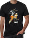 B&C Bugs Bunny T-shirt Black Cotton 2003/8524