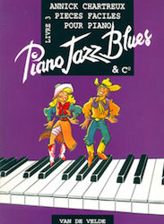 Vandevelde (Music) Piano jazz Blues - Livre 3 für Klavier
