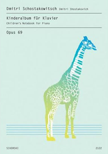 Sikorski Schostakowitsch Sechs 6 Kinderstucke OP.69 pentru Pian