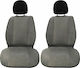 Auto Gs Alcantara Seat Covers Set 2pcs Super Fresh Gray