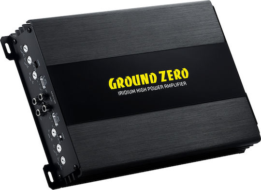 Ground Zero Gzia 4.120 Ενισχυτής Αυτοκινήτου 4 Καναλιών (Κλάση A/B)