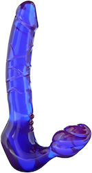 ToyJoy Bend Over Boyfriend Strapless Strap On Strapless Strap On με Dildo 24cm σε Μπλε Χρώμα