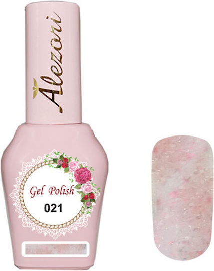 Alezori Classic Хибриден Лак за Нокти 021 с Glitter 15мл 1бр