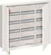 Abb Electrical Fuse Box Walled, 4 Rows, 36 Elements P810xY684xB120mm