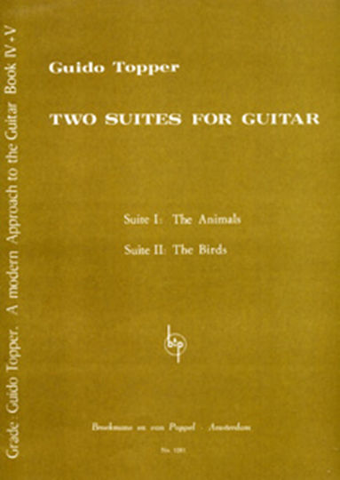 Broekmans & Van Popel Topper Guido - Two Suites for guitar pentru Chitara