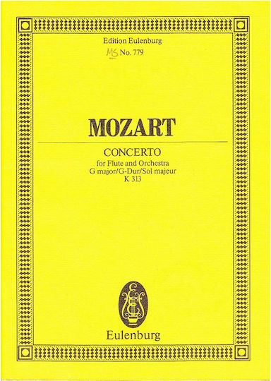 Editions Eulenburg Mozart - Concert in G Major [Pocket Score] EDE.2372.0121