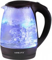 Sokany SK-601 Kettle 2lt 2000W Black