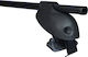 Cam Car Roof Bars Metallic 112cm for Citroen C4 2004-2010 Set with Roof Rack Legs Black