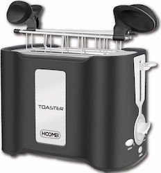 Hoomei Prăjitor de pâine 2 sloturi 850W Negru