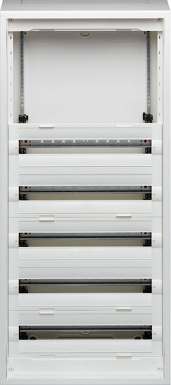 Hager Vega D Wall mounted 24-Elements Fuse Box with 5 Rows W550xH1200xD193mm