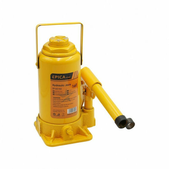 Epica Star Hydraulic Bottle Jack for Weight Capacity up to 16 Tons