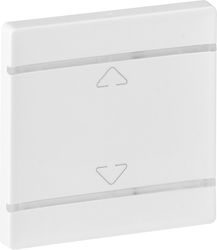 Legrand Shutter Switch Front in White Color 755310
