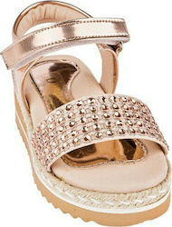 Christening Shoe for Girls Despino 20114 Bronze