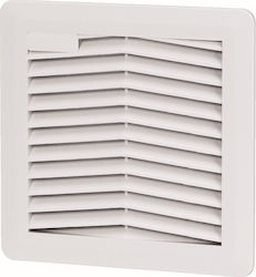 Hager Quadro Conducta de aer Grilă de ventilație de înlocuire cu filtru 150x150mm pentru Fl210Z FL220Z