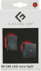 Floating Grip Led Wire Light PS4 / PS5 Κόκκινο