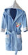 Rythmos Kids Hooded Bathrobe Jupiter Ciel