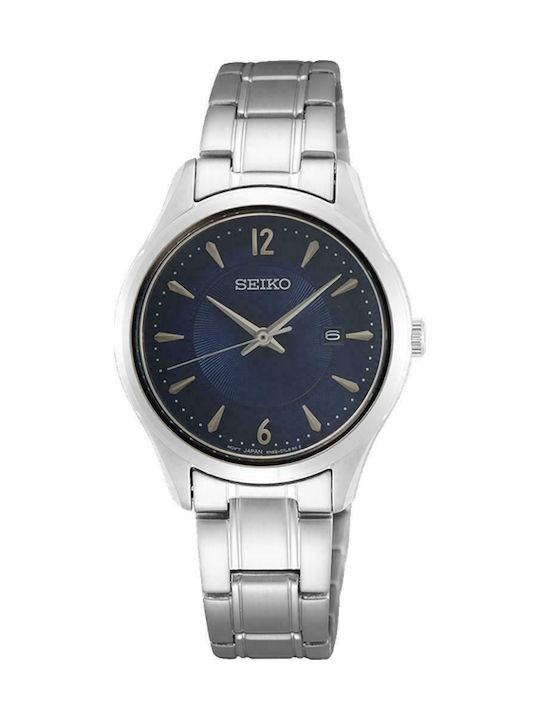Seiko Classic Γυναικείο Ρολόι 30mm Μπαταρίας με...