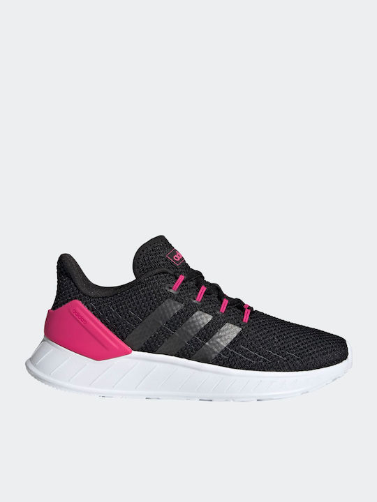 Adidas Questar Flow Γυναικεία Αθλητικά Παπούτσια Running Core Black / Team Real Magenta