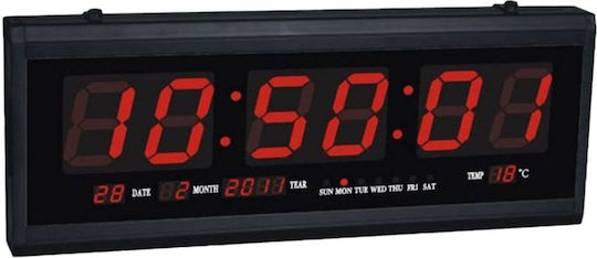Κυλιόμενη Πινακίδα LED Μονής Όψης 48x19cm Κόκκινο