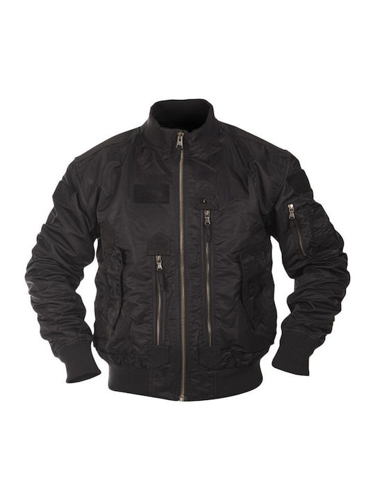 Mil-Tec US Tactical Flight Hunting Jacket Black