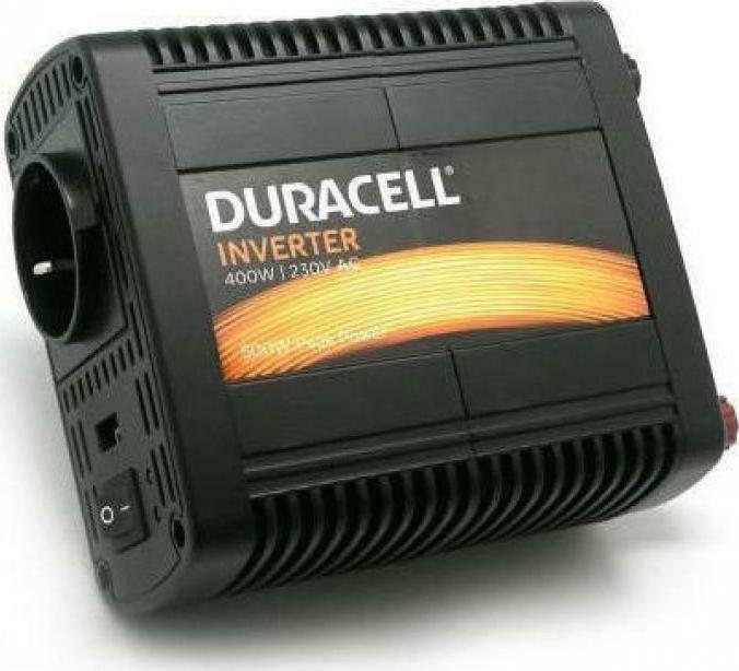 Duracell 400W Single EU Socket Inverter Skroutz.gr
