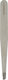 Assim Eyebrow Tweezer with Slanted Nose Silver