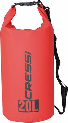 CressiSub Dry Shoulder Bag 20lt Red