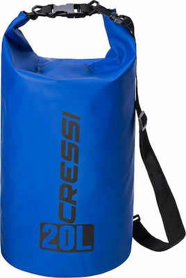 CressiSub Dry Shoulder Bag 20lt Blue