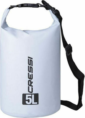 CressiSub Dry Shoulder Bag 5lt White