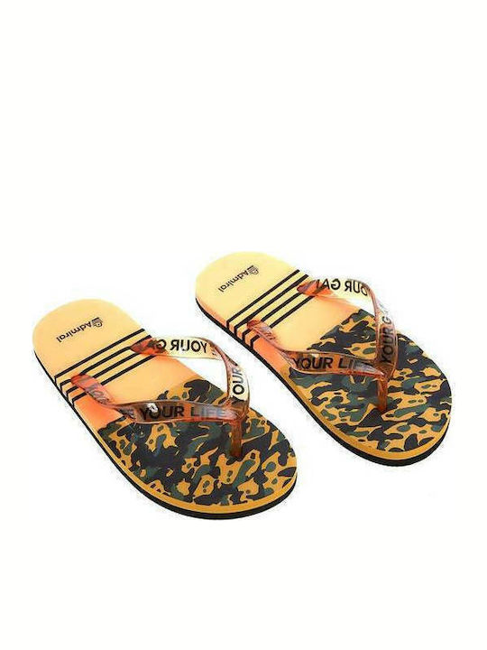 Παιδικές Σαγιονάρες Flip Flops Πορτοκαλί Ambi