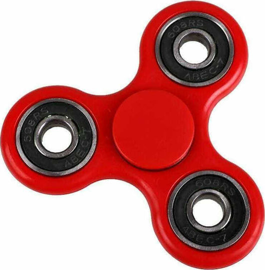 Fidget Spinner Plastic Red