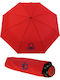 Benetton 55061 Regenschirm Kompakt Rot