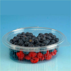 Disposable Plastic PET Tableware for Sweets 750ml Transparent 50pcs E-750
