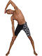 Speedo Allover V-Cut 09735F392 Men's Competition Jammer Black