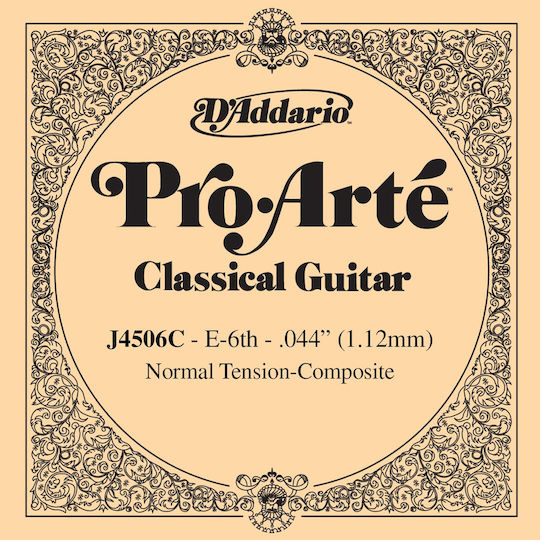 Daddario Pro-Arté Classical Single Composite Μονή Χορδή Nylon Κλασικής Κιθάρας 44" E (Mi)