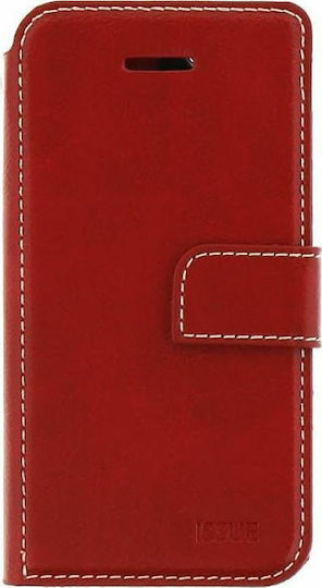 Molan Cano Issue Wallet Synthetic Leather Red (Galaxy A42)