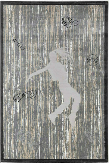 Ezzo Dancer A649ACD Gray 160x230cm