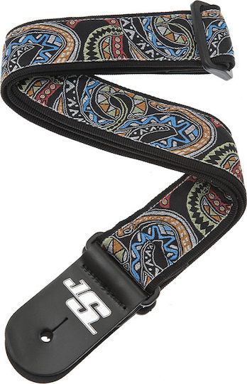 Daddario Joe Satrani Woven Guitar Strap Curea pentru Chitara Multicolor