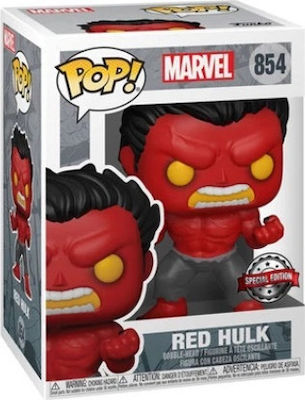 Funko Pop! Marvel: Marvel - Hulk 854 Cap de bobble Ediție Specială