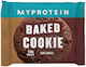 Myprotein Μπισκότα Πρωτεΐνης Protein Cookie Baked Double Chocolate με Κομματάκια Chocolate 75gr