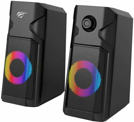 Havit SK204 2.0 Speakers with RGB 3W Black