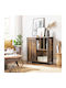 Mobilier de Intrare cu Dulap pentru Pantofi Cafea 80x30x80.5cm